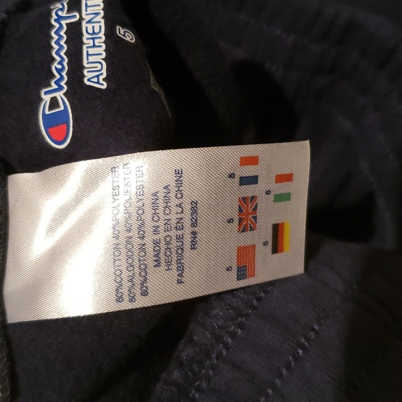 Champion NEW Active Jogger Pants Sweatpants Boy's Toddler Kids Warm Cotton NAVY - Picture 11 of 16